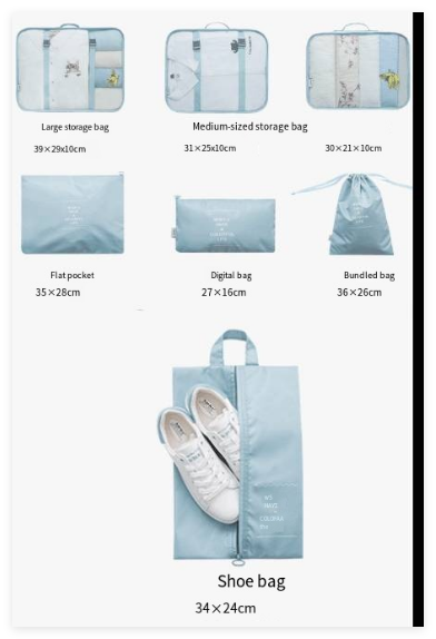 Kestrel Packing Cubes — 6-Piece Set